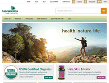 Tablet Screenshot of futurebiotics.com